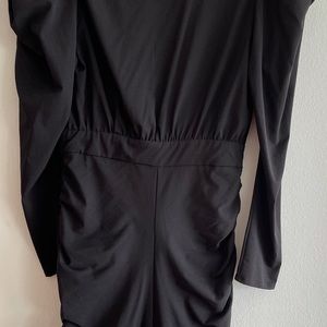 Black Trendy Mini Black Dress